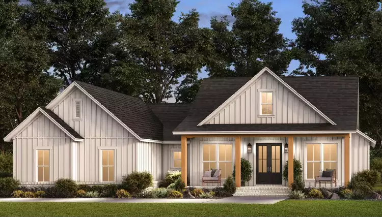 image of southern house plan 10125