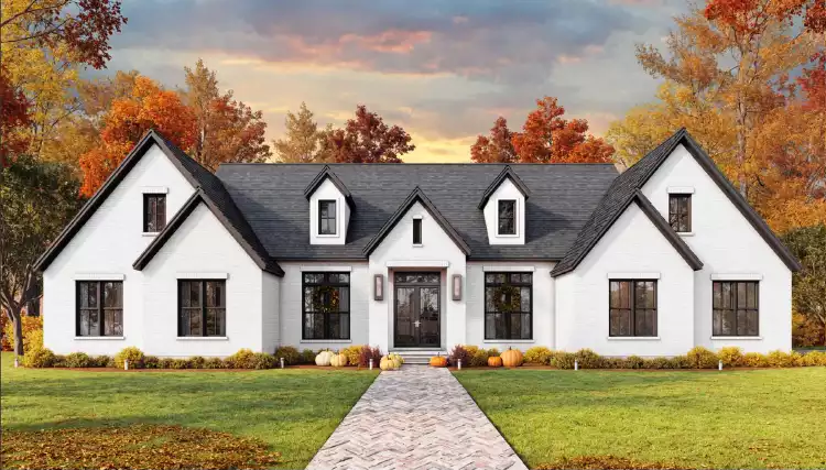 image of european house plan 10189