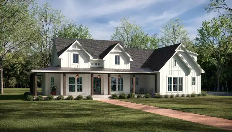 image of southern house plan 10243