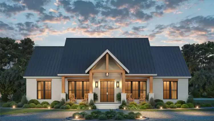 Violet Hill | 3 Bedroom Ranch Style House Plan 10851 - 10851