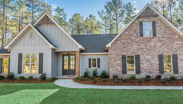 image of french country house plan 11361