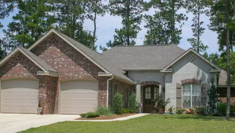 image of french country house plan 11386