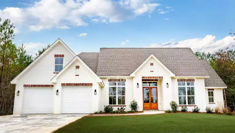 image of louisiana house plan 11396