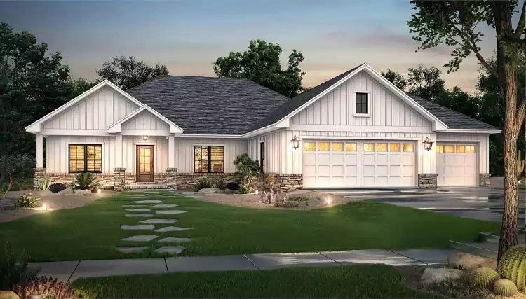 image of affordable farmhouse plan 11399