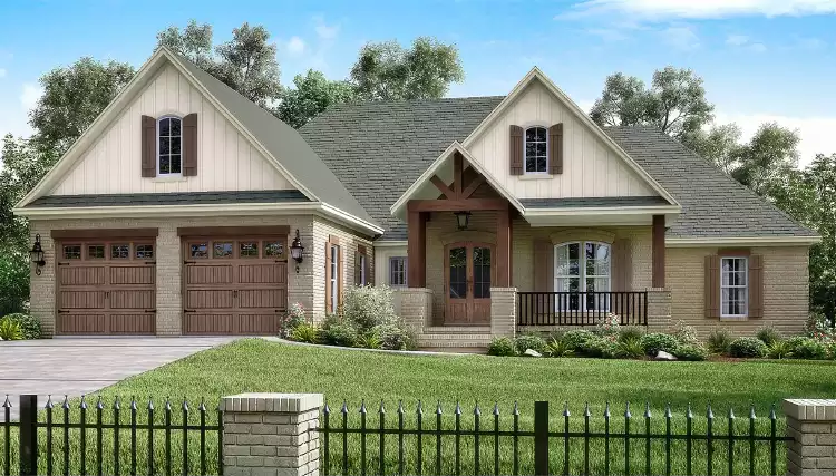 image of louisiana house plan 11411