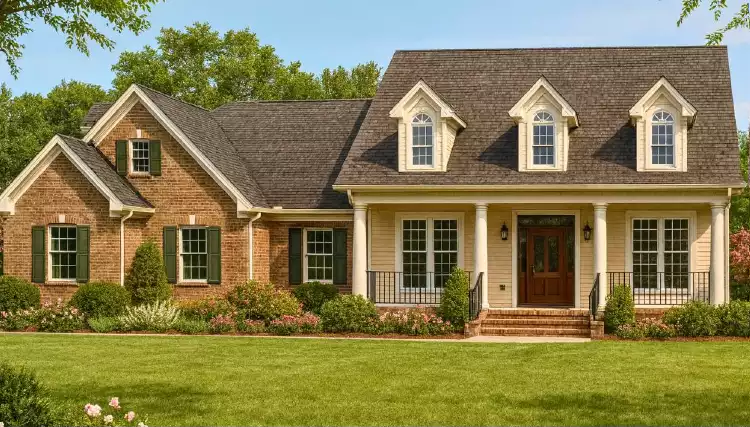 image of 1.5 story house plan 11422