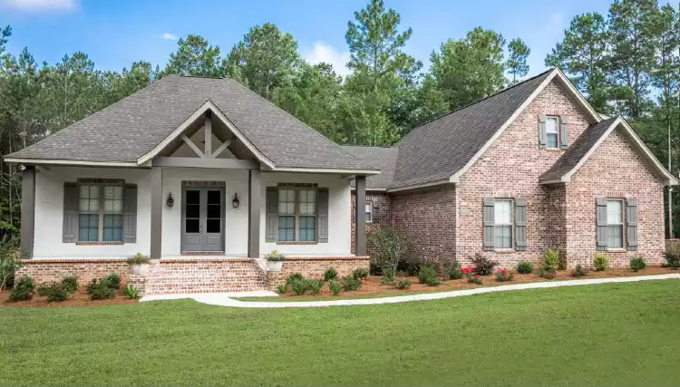 image of southern house plan 11433