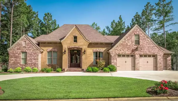 image of french country house plan 11435