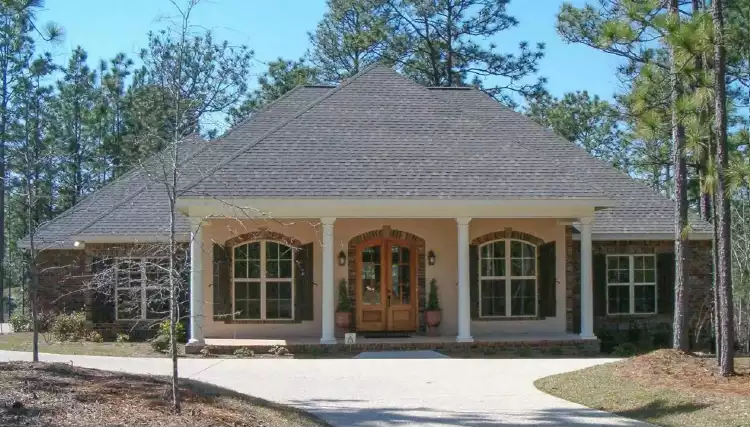 image of louisiana house plan 11470