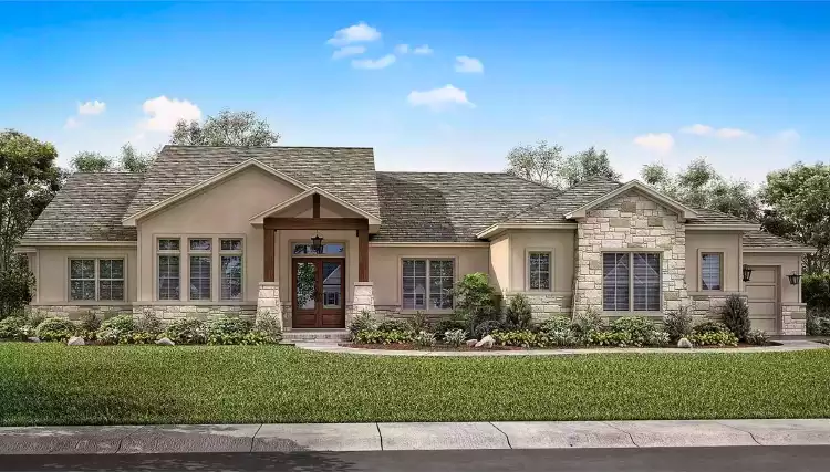 image of mediterranean house plan 11472