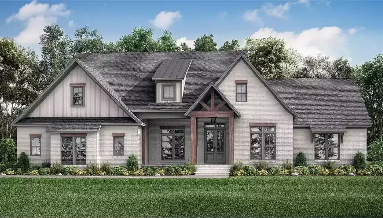 image of traditional house plan 11496