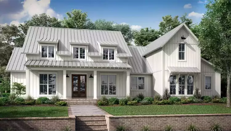 image of 1.5 story house plan 11497