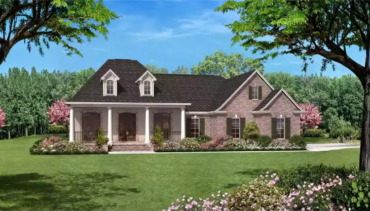 image of small traditional house plan 11561