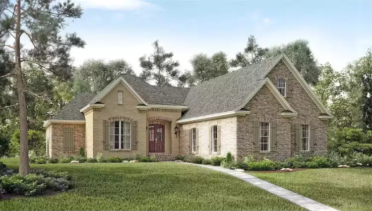 image of small ranch house plan 11598