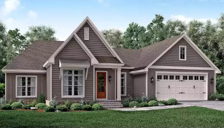 image of traditional house plan 11854