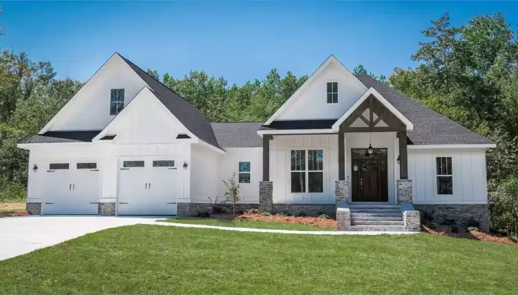 image of single story traditional house plan 11890