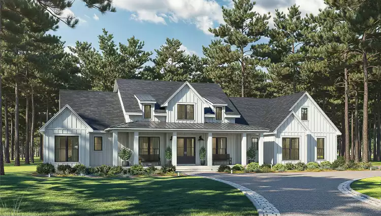 image of modern farmhouse plan 11978