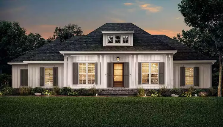 image of traditional house plan 12048