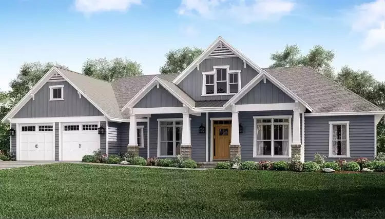 image of modern farmhouse plan 12052