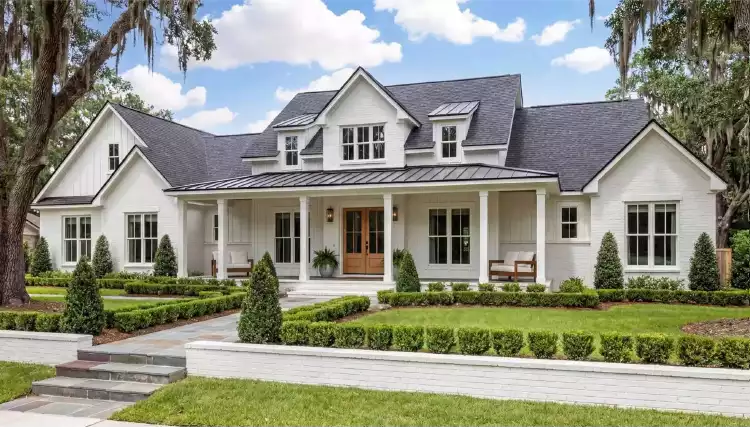 image of transitional house plan 12299