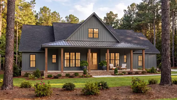 image of farmhouse plan 12753