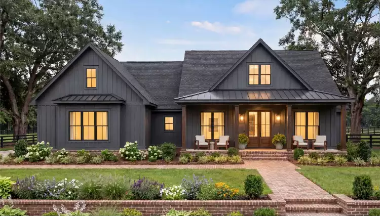 image of ranch house plan 6484