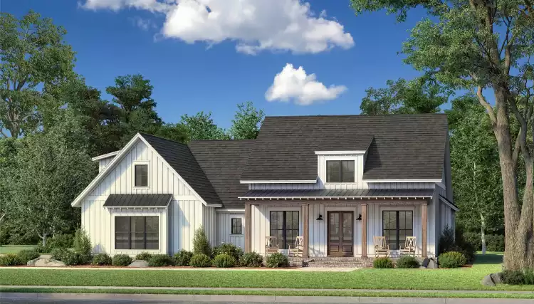 Charming Farmhouse Style House Plan 6702: The Irvine - 6702