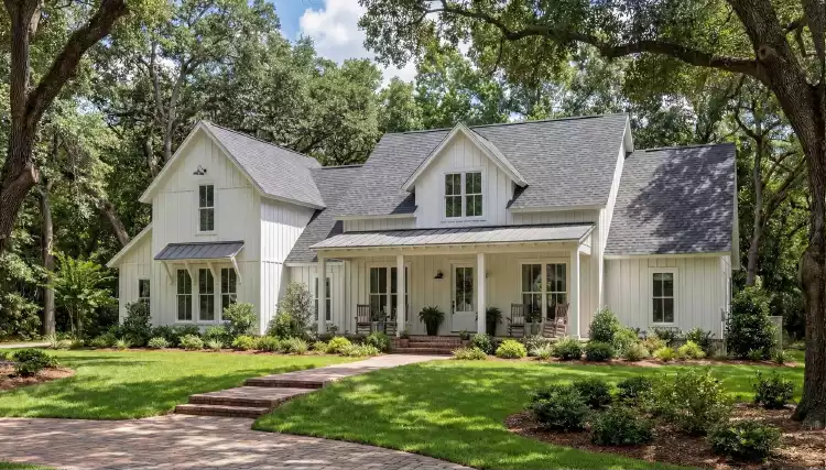 image of country house plan 9296