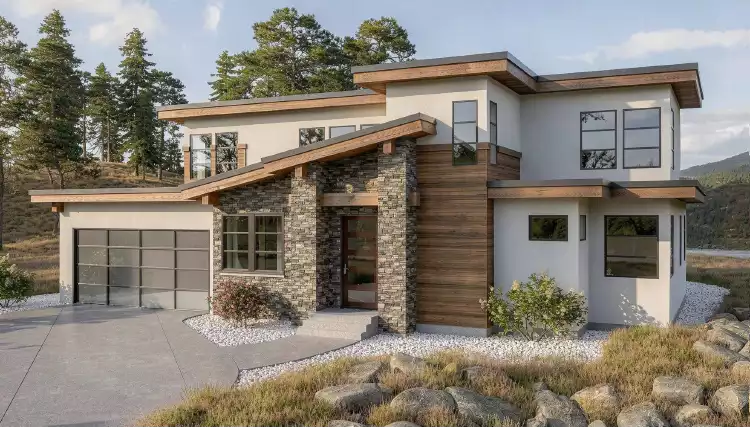 image of modern house plan 10024