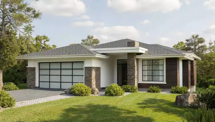 image of large traditional house plan 10042