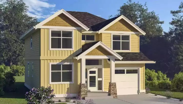 image of cheap farmhouse plan 10043