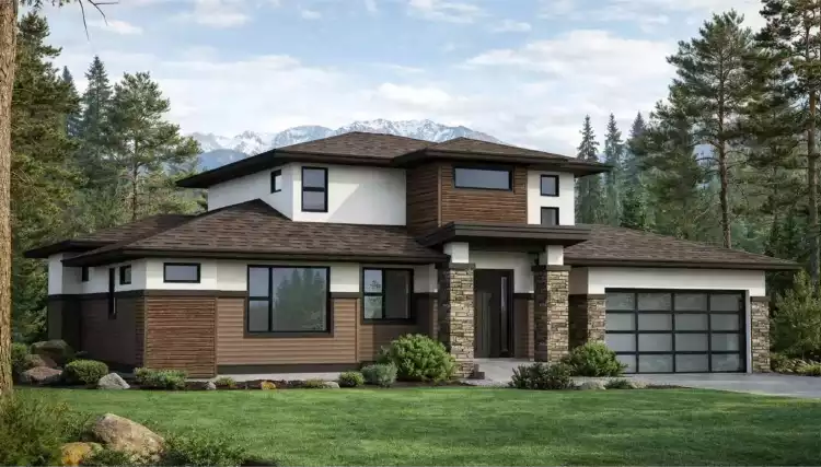 image of 1.5 story house plan 10248