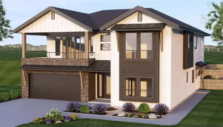 image of multi-generational house plan 10802