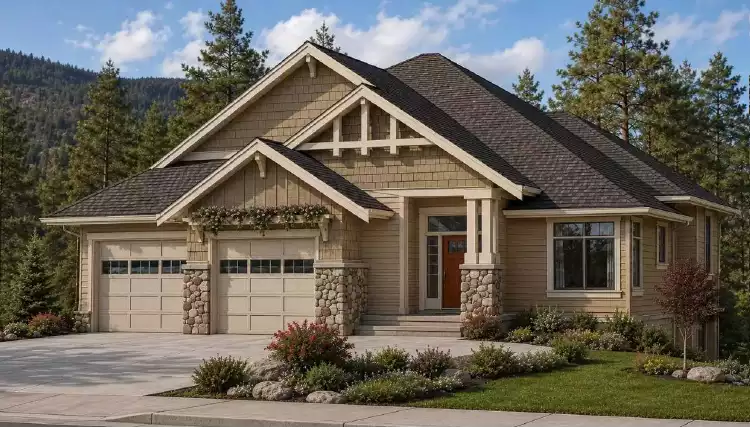 image of washington house plan 12909
