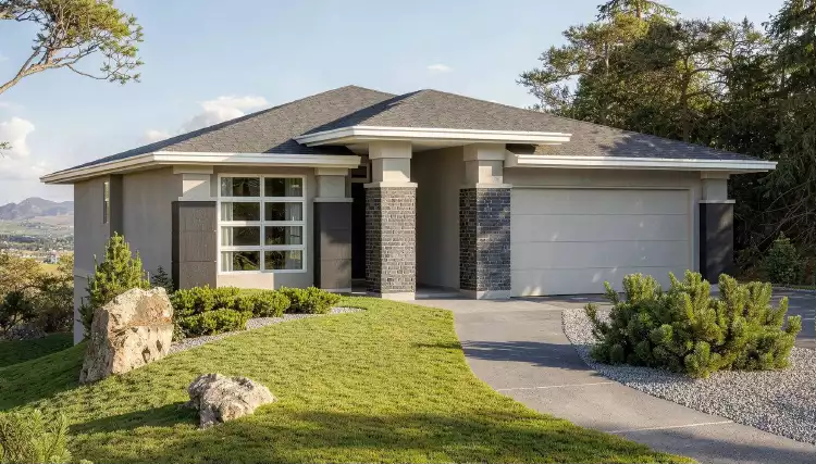 image of modern house plan 2853