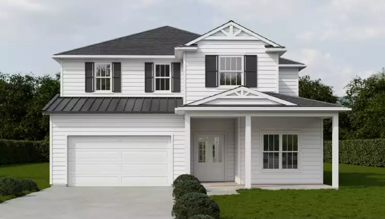 image of affordable modern farmhouse plan 11342