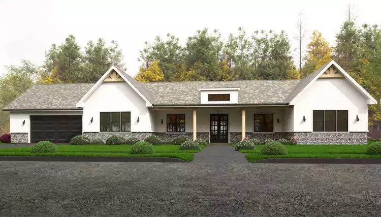 image of ranch house plan 12152