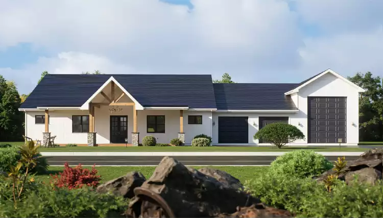image of ranch house plan 12155