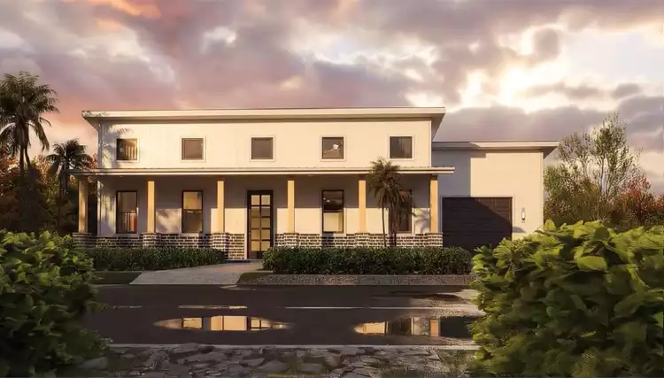 image of small ranch house plans with garage space plan 12325