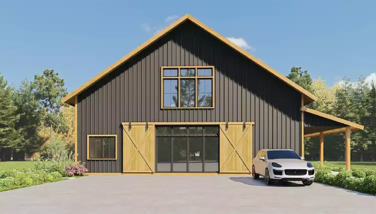 image of barndominium house plan 11546