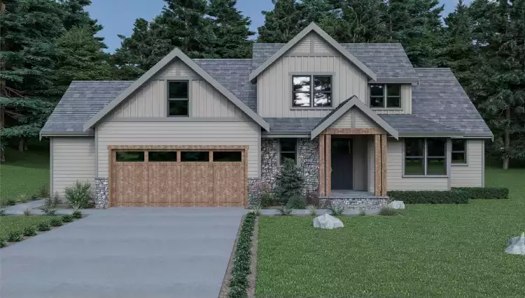 image of 2501 - 3000 square feet house plan 2355