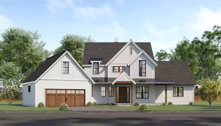 image of transitional house plan 6579