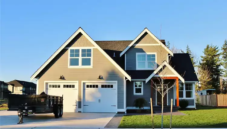 image of 2 story craftsman house plan 6956