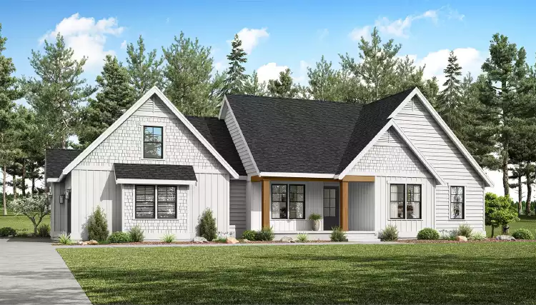 image of affordable modern farmhouse plan 8012