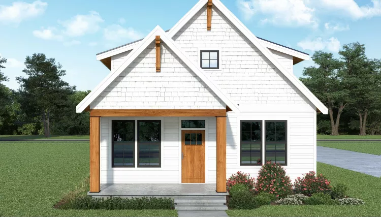 image of texas house plan 9800