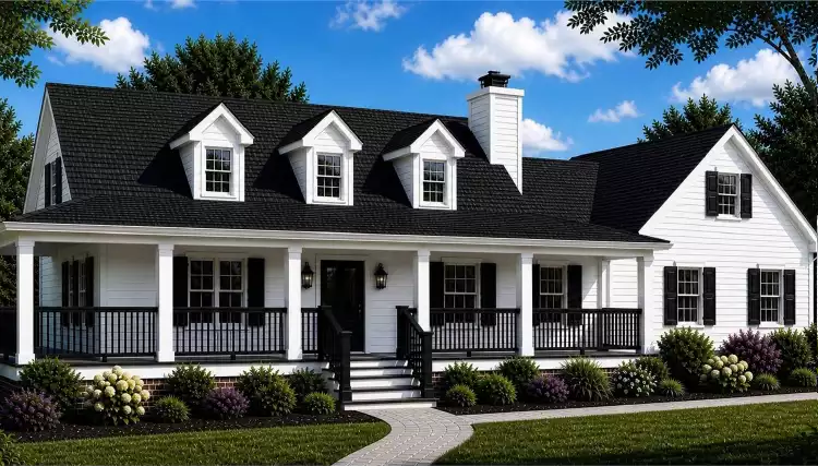 image of 1.5 story house plan 3178