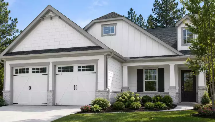 image of small bungalow house plans with garage space plan 5688