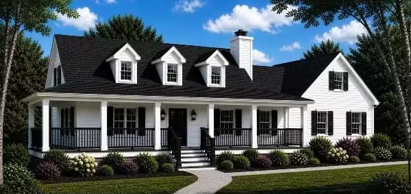 image of bonus room house plan 5854