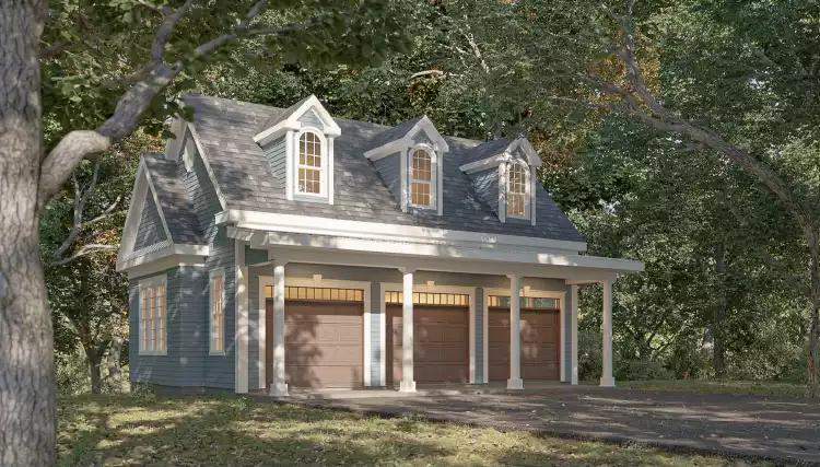 image of small cottage house plans with garage space plan 6944
