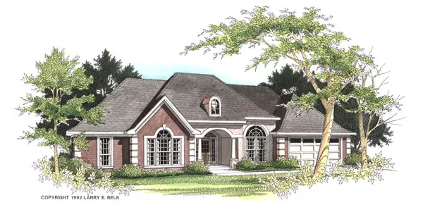 image of ranch house plan 8394